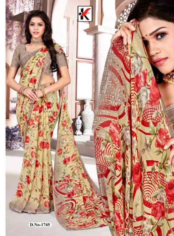 Kodas Butter Panner Vol 4 Fancy Printed Saree